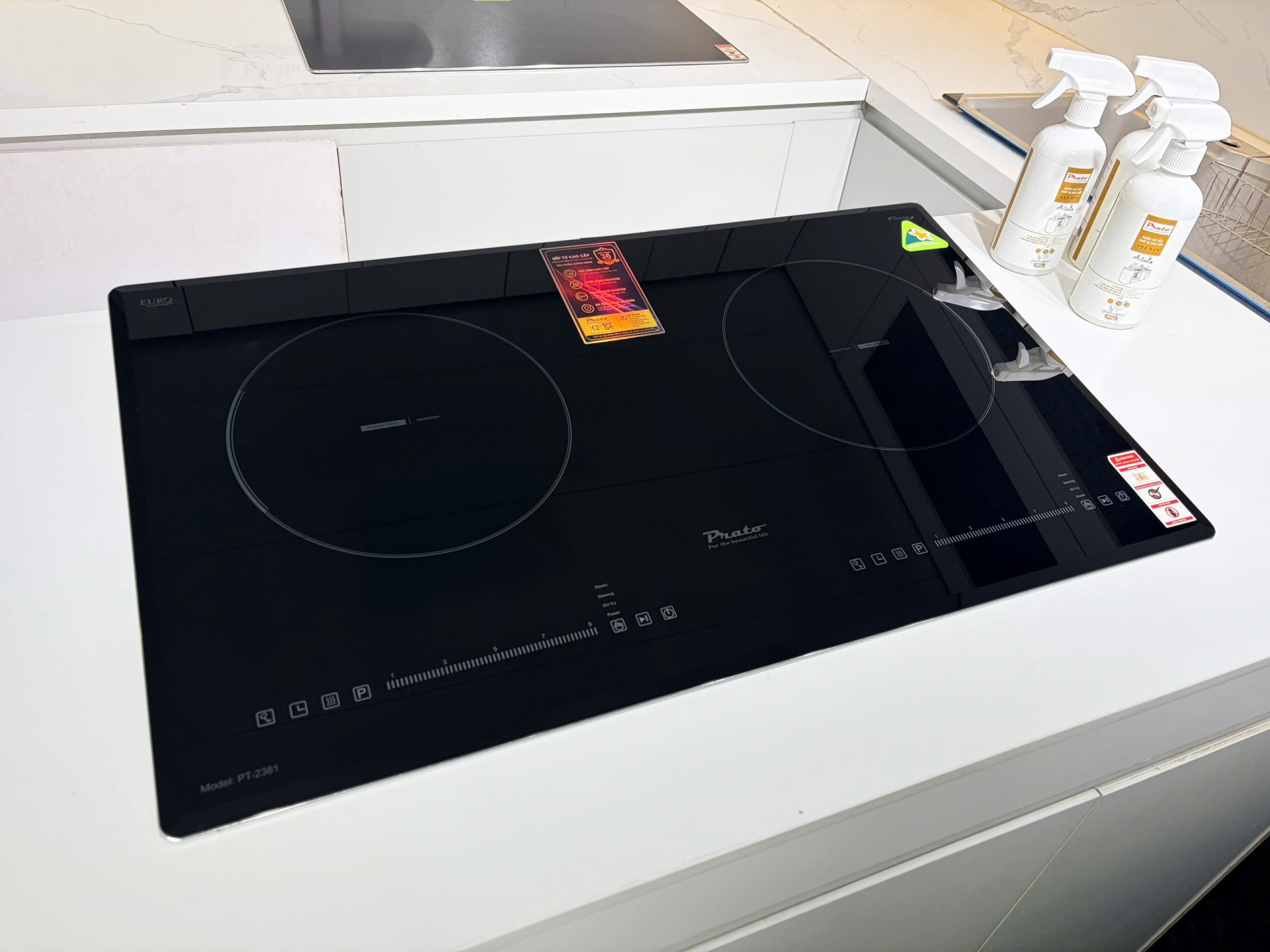 Bếp từ Model: PT-2381(2 Phiên bản mặt kính)